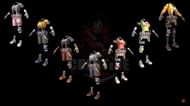 PUBG Mobile's new female character Sara's costumes (Image: Creative Pavan Live, YouTube)